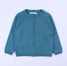 Load image into Gallery viewer, Baby Boys Girls Cardigan Autumn Cotton Sweater Top Baby Children Clothing Boys Girls Knitted Cardigan Sweater Kid Spring Clothes