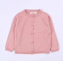 Load image into Gallery viewer, Baby Boys Girls Cardigan Autumn Cotton Sweater Top Baby Children Clothing Boys Girls Knitted Cardigan Sweater Kid Spring Clothes
