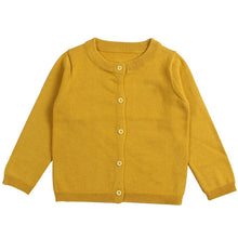 Load image into Gallery viewer, Baby Boys Girls Cardigan Autumn Cotton Sweater Top Baby Children Clothing Boys Girls Knitted Cardigan Sweater Kid Spring Clothes