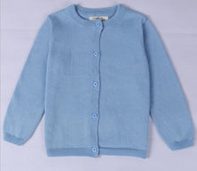 Load image into Gallery viewer, Baby Boys Girls Cardigan Autumn Cotton Sweater Top Baby Children Clothing Boys Girls Knitted Cardigan Sweater Kid Spring Clothes