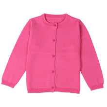 Load image into Gallery viewer, Baby Boys Girls Cardigan Autumn Cotton Sweater Top Baby Children Clothing Boys Girls Knitted Cardigan Sweater Kid Spring Clothes