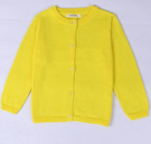 Load image into Gallery viewer, Baby Boys Girls Cardigan Autumn Cotton Sweater Top Baby Children Clothing Boys Girls Knitted Cardigan Sweater Kid Spring Clothes
