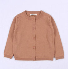 Load image into Gallery viewer, Baby Boys Girls Cardigan Autumn Cotton Sweater Top Baby Children Clothing Boys Girls Knitted Cardigan Sweater Kid Spring Clothes